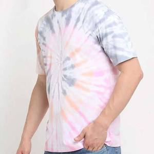 High Performance Heavy Duty Worsted Fabric 100% cotton T-shirt for men loose fit printed sun faded acid wash T shirts for unisex - Product Image 2
