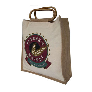 Sac promotionnel en jute, sac de shopping réutilisable écologique de qualité supérieure, sac publicitaire personnalisé, sac cadeau, meilleur fabricant - Product Image 1