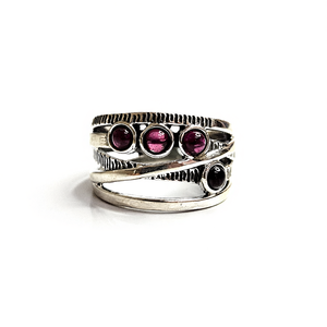 4.7 Grams <b>Garnet</b> Fashion <b>Ring</b> - Product Image 2
