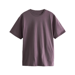 T-shirt en coton tricoté de haute qualité pour homme, 100% coton, manches courtes, col rond, coupe confortable - Product Image 1