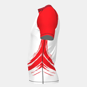 เสื้อรัดกล้ามเนื้อผู้ชายแบบสั่งทำพิเศษ รุ่น Elite Compression Fit ผลิตจากโพลีเอสเตอร์ OEM ระบายอากาศได้ดี แห้งเร็ว เหมาะสำหรับกีฬาทางน้ำและการฝึกซ้อมในยิม - Product Image 3