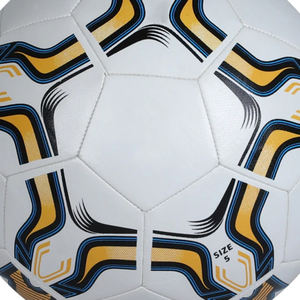 Ballon de football d'entraînement pour matchs sportifs - Vente flash Ballon de football en cuir PVC laminé 5 couches, ballon de football régulier pour joueur, compétition scolaire - Product Image 6