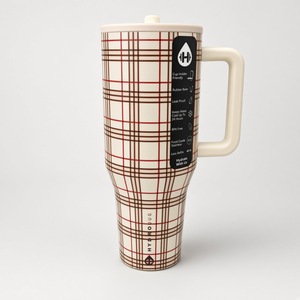 Gobelet isotherme pour voiture de grande capacité (32 oz et 40 oz) avec poignée, couvercle hermétique anti-fuite, tasse isolée sous vide - Product Image 6