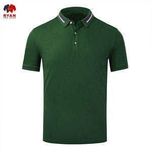 Camisetas Polo Personalizadas Antiarrugas con Impresión Digital para Hombre, con Logotipo Personalizado, Manga Corta, Diseño Sólido - Product Image 4