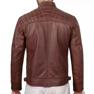 Veste de moto unisexe en cuir véritable, sur mesure, grande taille, imperméable, respirante, meilleur prix de gros - Product Image 3