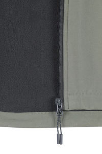 Chaqueta Softshell Regular de Otoño para Hombre, Diseño con Capucha, Forro Polar Cálido, Cierre Impermeable, Parches Frontales, para Actividades al Aire Libre - Product Image 5