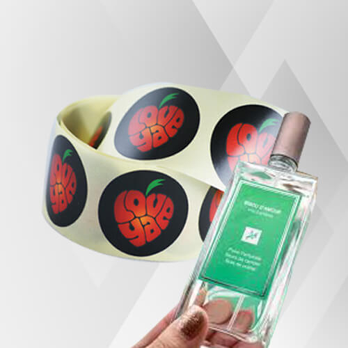 Custom Printed Heat Sensitive Barcode Security Seal Labels Waterproof Scratch-Off Strong Adhesion Shipping Bottle Cap Packaging