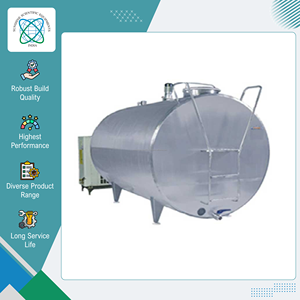 Top Supplier & Exporter Selling Premium Quality Direct Expansion Enclosed Type Bulk Cooler 3000 Ltrs at Direct Factory Rates - Product Image 2