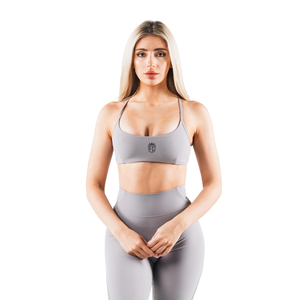 Sujetador Deportivo Sin Costuras con Tirantes para Mujer, Ropa Deportiva para Yoga y Fitness, Suave, Elástico, Ligero, Color Aura Smoke - Product Image 1
