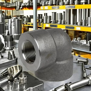 Raccord de tuyauterie en acier au carbone forgé C-Way ASTM A234 WPB SCH10 15 mm, coude à souder égal avec traitement de surface lisse - Product Image 3