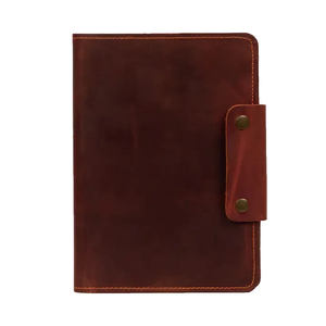 Leather B6 Printed Journal <b>Notebook</b> for Writing Travel Diary <b>Lined</b> Paper Vintage Business Office Gift Custom Logo for Men Women - Product Image 5