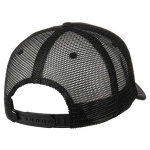 Casquette en maille unisexe à 6 panneaux, rayée noir, bleu et blanc, ajustable, style décontracté, pour adulte - Product Image 3