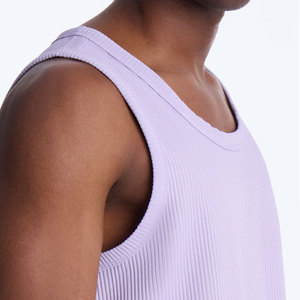 เสื้อกล้ามสไตล์สตรีทแวร์ ผ้าริบ ยืดได้สี่ทิศทาง สีสันตามสั่ง ขายดี ขายส่ง สไตล์วินเทจ เนื้อผ้าเจอร์ซีย์ใส่สบาย - Product Image 6