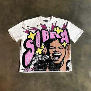 Camiseta Oversize Tejida 2026 para Impresión Bajo Demanda, 100% Algodón, DTG, Ajuste Holgado Personalizado, Fabricante OEM, Ecológica y Transpirable - Product Image 2