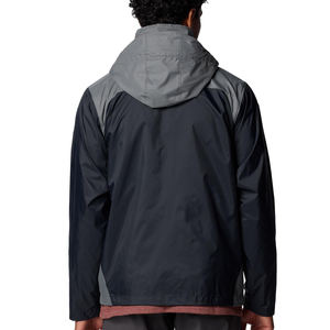 Veste coupe-vent d'hiver décontractée pour homme de haute qualité avec capuche et fermeture éclair, résistante à l'eau - Product Image 2