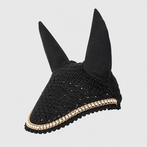 High Quality Lightweight Breathable Mesh Fabric Horse Ear <b>Nets</b> with Custom Logo for All Horse Breeds-Wholesale - Product Image 1
