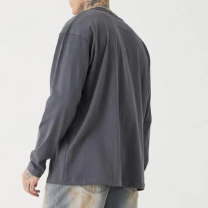 Contemporary Minimal Knitted Tee Shirt Men Summer Smooth Cotton Air Flow Crew Neck Short Sleeve Casual Oversized Modern Trend - Product Image 4