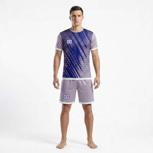 Uniformes de Fútbol para Adultos, Camiseta de Fútbol con Estampado Digital Personalizado OEM, Ropa Deportiva de Secado Rápido, Uniforme de Fútbol Sublimado 100% Poliéster - Product Image 5