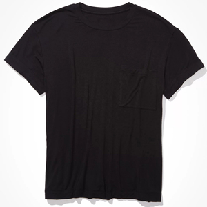 Camiseta Holgada para Mujer, Estilo Moderno, Básica, Informal, de Manga Corta, Tejido de Algodón Suave, Ajuste Holgado, Cómoda y Ligera - Product Image 2