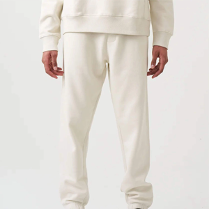 Conjunto de Dos Piezas para Hombre, Otoño-Invierno, Color Sólido, Estampado con Efecto Ácido, Sudadera con Capucha y Pantalones Deportivos, Ropa Deportiva Informal y Moderna para Exteriores - Product Image 3