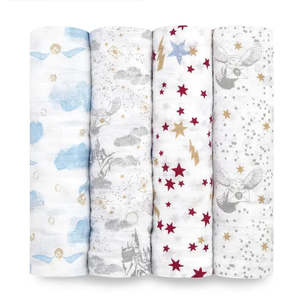 Alta calidad patrón sólido muselina bebé pañales recién nacidos 120x120cm dibujos animados Animal estampado dormir manta conjunto para niños artículo de regalo - Product Image 2