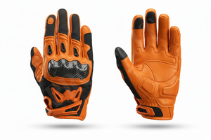 Gants de moto Pro Felt Safety Gear, respirants, antidérapants, protecteurs, compatibles écran tactile, durables, robustes. - Product Image 4