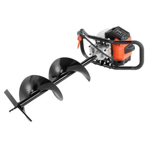 Trivella a Benzina 52cc 1450W con Punte da 6 e 10 Pollici, Trivella a 3 Punte con Due Punte per Trivellazione - Product Image 5