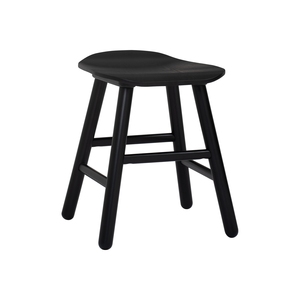 High Quality Wood <b>Stool</b> in Black Color Foot <b>Stool</b> for Footrest Home Furniture Modern Design - Product Image 1