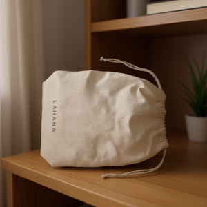 Bolsa de Almacenamiento Ecológica Personalizada con Serigrafía, Reutilizable, de Lona de Algodón con Cordón, de Fábrica en Vietnam - Product Image 2