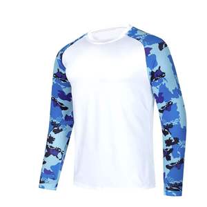 T-shirts de pêche personnalisés haut de gamme en gros – Fabricant et fournisseur OEM – T-shirts de performance en polyester – Marque privée en vrac - Product Image 1