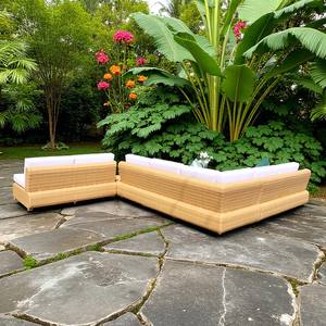 PRSF-211 - <b>Poly</b> <b>Rattan</b> BIG Z Sofa Set OUTDOOR - Product Image 3