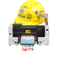 Mesin Printer UV DTF Mini 30cm A3 Roll to Roll untuk Stiker, Mesin Cetak Label UV DTF, Printer UV