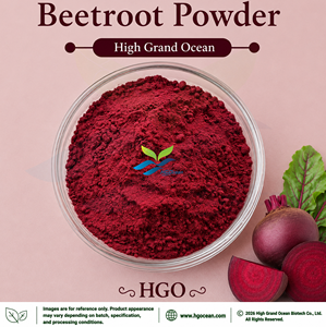 HGO Factory Direct Supply Natural Beet <b>Root</b> Powder (Food Grade) Vegetable Powder <b>Spray</b> Drying or Freeze-dried Beetroot Powder - Product Image 1