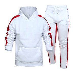 2025 Menswear Autumn/Winter Acid Wash Animal Print Heavyweight Cotton Hooded Sweatshirt & Casual Long Pants Suit Set - Product Image 1