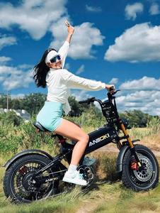 Bicicleta Eléctrica 2025 A8 Pro Max 60V con Doble Motor, Alta Potencia, Todoterreno, 1000W*2, Batería de Litio de Largo Alcance - Product Image 3