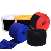 Venda al por mayor de vendajes de boxeo de 3m/4m/5m, protector de mano duradero de poliéster y algodón, personalizado para boxeo/kickboxing/Muay Thai/MMA