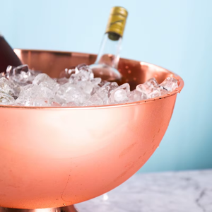 อ่างน้ำแข็งสแตนเลสสำหรับเครื่องดื่มสไตล์โมเดิร์น ดีไซน์หรูหรา เหมาะสำหรับการจัดโต๊ะอาหารหรือบาร์ - Product Image 5