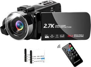 Caméscope numérique HDV Enregistrement vidéo Résolution réelle 2,7K Écran tactile rotatif SPRITE GROUP Caméra vidéo numérique Caméra <span class=keywords><strong>DV</strong></span> - Product Image 4