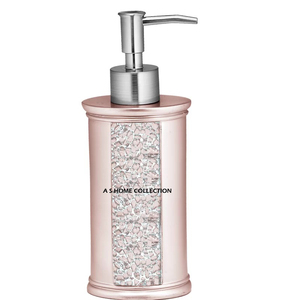 Distributeur de savon pour les mains luxueux à texture gaufrée, couleur or, design haut de gamme, élégant, pour hôtel et restaurant - Product Image 6