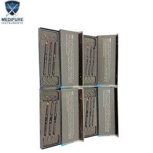 Professional Dental Endo Plugger Set Precision Endodontic Condenser Instruments for Gutta Percha Compaction - Product Image 1