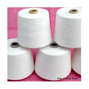 NE 14s/1 Poliéster 65% Algodón Cardado 35% Hilo de tejer Hilo mezclado textil Mezcla textil duradera y flexible para tejer - Product Image 4