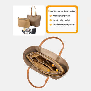 Sac pour ordinateur portable en cuir véritable de qualité supérieure, grande capacité, design imperméable, couleur unie, dernière collection - Product Image 5