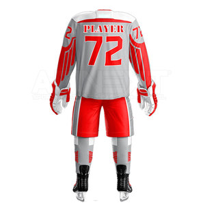 Uniforme de Hockey sobre Hielo de Primera Calidad, Transpirable y Ligero, 100% Poliéster, Fabricante Pakistaní, Talla Grande - Product Image 3