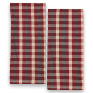 Serviette de cuisine en coton 100% certifié GOTS, tissée, à rayures et à carreaux, douce, confortable, séchage rapide, gaufrée, écologique, multi-usages - Product Image 6