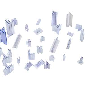 Venta al por mayor de marketing de plástico transparente de PVC publicidad etiqueta de precio soporte de señal Supergrip soportes de señal con adhesivo inferior - Product Image 3