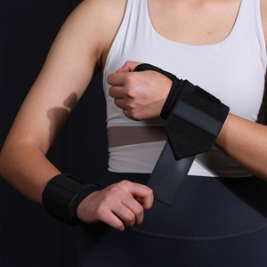 Muñequeras Deportivas Personalizadas con Logotipo, Antideslizantes, Transpirables, Ajustables, para Levantamiento de Pesas, Entrenamiento Físico, Bandas Elásticas de Soporte para Powerlifting - Product Image 3
