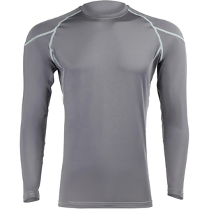 Chemises de compression légères pour hommes, best-sellers, logo personnalisé, respirantes, écologiques, séchage rapide, coupe ajustée, manches longues, pour la course à pied - Product Image 1