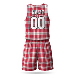 Nouveaux uniformes de basket-ball personnalisés, maillot et short de basket-ball en mesh à séchage rapide, uniformes de basket-ball pour hommes - Product Image 4