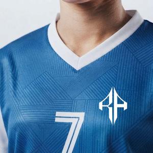 Camiseta de Fútbol Femenina con Logotipo Blanco, Manga Corta, Cuello en V, 100% Poliéster, Corte Regular, Cierre de Tirantes, por RIVIAN ATLANTIC - Product Image 5