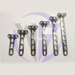Placa T pequeña de 3.5mm para cirugía veterinaria y fijación ósea - Product Image 1